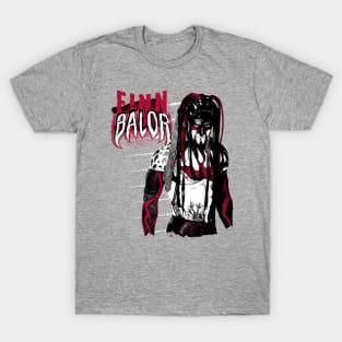 Finn Balor Black And Red T-Shirt